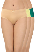Load image into Gallery viewer, Amante Inner Elastic Waistband Hipster (Pack of 3) 43005

