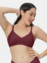 Load image into Gallery viewer, Sonari Padded Wirefree Polycotton Full Coverage T-Shirt Bra with Detachable Straps – KNOX
