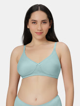 Load image into Gallery viewer, Sonari Padded Wirefree Polycotton Full Coverage T-Shirt Bra with Detachable Straps – KNOX
