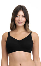 Load image into Gallery viewer, Amante Ultimo Essential Cotton Non-Padded Non-Wired Bra - Black
