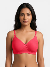Load image into Gallery viewer, Sonari Non Padded Wirefree T-Shirt Bra for Women | Medium Coverage with Side Shapers - D 12
