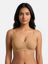 Load image into Gallery viewer, Sonari Non Padded Wirefree T-Shirt Bra for Women | Medium Coverage with Side Shapers - D 12
