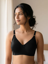 Load image into Gallery viewer, Sonari Non Padded Wirefree T-Shirt Bra for Women | Medium Coverage with Side Shapers - D 12
