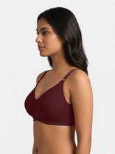 Load image into Gallery viewer, Sonari Non Padded Wirefree T-Shirt Bra for Women | Medium Coverage with Side Shapers - D 12
