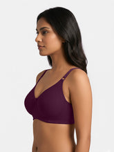 Load image into Gallery viewer, Sonari Non Padded Wirefree T-Shirt Bra for Women | Medium Coverage with Side Shapers - D 12
