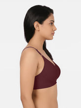 Load image into Gallery viewer, Sonari Non Padded Wirefree T-Shirt Bra for Women | Medium Coverage with Side Shapers - D 12
