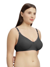 Load image into Gallery viewer, Sonari Non-Padded Cotton Spandex Medium Coverage Wirefree T-Shirt Bra – D14
