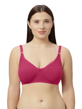 Load image into Gallery viewer, Sonari Non-Padded Cotton Spandex Medium Coverage Wirefree T-Shirt Bra – D14

