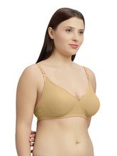 Load image into Gallery viewer, Sonari Non-Padded Cotton Spandex Medium Coverage Wirefree T-Shirt Bra – D14
