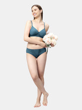 Load image into Gallery viewer, Sonari Padded Medium Coverage Lingerie Set with Removable Straps – DELTIN
