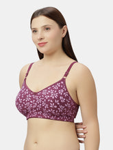 Load image into Gallery viewer, Sonari Non-Padded Wirefree Pure Cotton Full Coverage Bra with Adjustable Straps – SMT015
