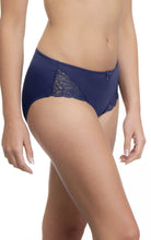 Load image into Gallery viewer, Amante Ultimo Delicate Romance Low Rise Hipster - Inky Blue
