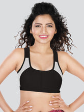 Load image into Gallery viewer, Dermawear Women's Padded Racer Back Sports Bra SB-1101
