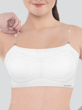 Load image into Gallery viewer, Dermawear Women's Invism Cotton Seamless Tube Bra C-864
