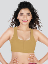 Load image into Gallery viewer, Dermawear Women's Padded Racer Back Sports Bra SB-1101
