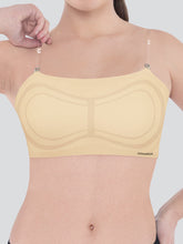Load image into Gallery viewer, Dermawear Women's Invism Cotton Seamless Tube Bra C-864
