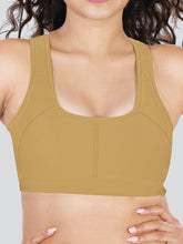 Load image into Gallery viewer, Dermawear Women's Padded Racer Back Sports Bra SB-1101
