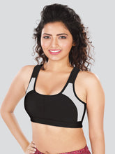 Load image into Gallery viewer, Dermawear Women's Padded Racer Back Sports Bra SB-1101
