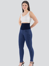 Load image into Gallery viewer, Dermawear Women's YDIS ShapeX Denim Jeans With 6-Inch Compression Belt
