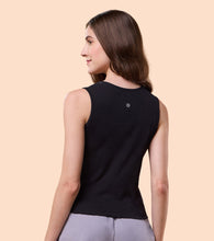 Load image into Gallery viewer, Enamor E310 Crop Top - Cotton Rib In-Built Shelf Bra Crop Top for Comfortable and Stylish Support
