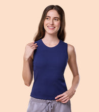 Load image into Gallery viewer, Enamor E310 Crop Top - Cotton Rib In-Built Shelf Bra Crop Top for Comfortable and Stylish Support
