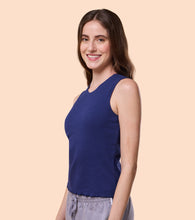 Load image into Gallery viewer, Enamor E310 Crop Top - Cotton Rib In-Built Shelf Bra Crop Top for Comfortable and Stylish Support
