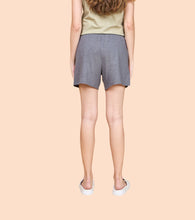 Load image into Gallery viewer, Enamor Essentials Womens E062-Mid Rise Relaxed Fit Thigh Length Jersey Shorts
