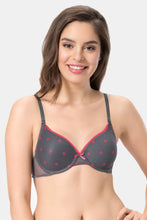 Load image into Gallery viewer, Amante every de Bae Full Cover Padded Underwired T-shirt Bra - Steel Grey
