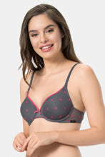Load image into Gallery viewer, Amante every de Bae Full Cover Padded Underwired T-shirt Bra - Steel Grey
