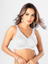 Load image into Gallery viewer, Sonari Non-Padded Wirefree Pure Cotton Full Coverage Bra with Adjustable Straps – ELIZABETH
