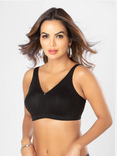Load image into Gallery viewer, Sonari Non-Padded Wirefree Pure Cotton Full Coverage Bra with Adjustable Straps – ELIZABETH
