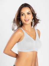 Load image into Gallery viewer, Sonari Non-Padded Wirefree Pure Cotton Full Coverage Bra with Adjustable Straps – ELIZABETH
