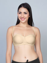 Load image into Gallery viewer, Sonari Non Padded Wirefree Cotton Spandex Medium Coverage T-Shirt Bra with Adjustable Straps – ELL 18
