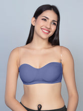 Load image into Gallery viewer, Sonari Non Padded Wirefree Cotton Spandex Medium Coverage T-Shirt Bra with Adjustable Straps – ELL 18
