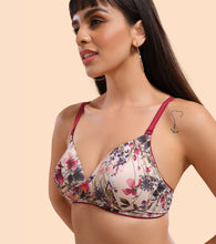 Load image into Gallery viewer, Enamor Vanish Curve Neckline With Perfect Density Lift Cup Women's Everyday Fashion T-Shirt Bra - Padded, Wirefree, High-Coverage - F065
