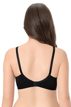 Load image into Gallery viewer, Amante every de Essential Non-Padded Non-Wired Support Full Cover Bra - Black
