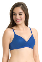 Load image into Gallery viewer, Amante every de Padded Non-Wired Classic Concealer T-Shirt Bra - Royal Blue
