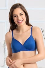 Load image into Gallery viewer, Amante every de Padded Non-Wired Classic Concealer T-Shirt Bra - Royal Blue
