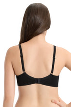 Load image into Gallery viewer, Amante every de Non-Padded Non Wired Smoothing Crossover Bra - Black
