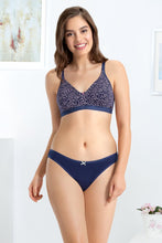Load image into Gallery viewer, Amante every de Non-Padded Non-Wired Delicate Dalies Printed Bra - Eclipse Pr

