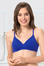 Load image into Gallery viewer, Amante Carefree Casuals Padded Non-Wired  Bra - Royal Blue
