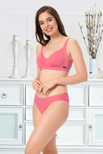 Load image into Gallery viewer, Amante Cotton Non-Padded Non-Wired True Support Bra - Sunkist Coral

