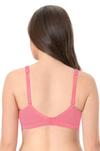 Load image into Gallery viewer, Amante Cotton Non-Padded Non-Wired True Support Bra - Sunkist Coral
