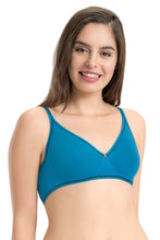 Load image into Gallery viewer, Amante every de Dreamer Moulded Non-Padded Non-Wired Full Cover Bra - Mykonos Blue
