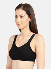 Load image into Gallery viewer, Sonari Non-Padded Wirefree Cotton Full Coverage Everyday Bra with Broad Adjustable Straps – ALEX
