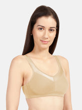 Load image into Gallery viewer, Sonari Non-Padded Wirefree Cotton Full Coverage Everyday Bra with Broad Adjustable Straps – ALEX
