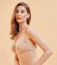 Load image into Gallery viewer, Enamor F132 Strapless Transparent Back Bra for Women - Padded, Wired and High-Coverage
