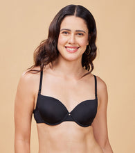 Load image into Gallery viewer, Enamor Perfect Lift Women's Everyday Fashion Plunge-Balconette T-Shirt Bra - Padded, Wired, Medium Coverage - F133
