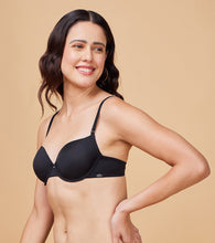 Load image into Gallery viewer, Enamor Perfect Lift Women's Everyday Fashion Plunge-Balconette T-Shirt Bra - Padded, Wired, Medium Coverage - F133
