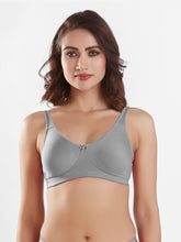 Load image into Gallery viewer, Sonari Non-Padded Wirefree Cotton Polyester Medium Coverage Moulded Comfort Bra with Adjustable Straps – YARIS

